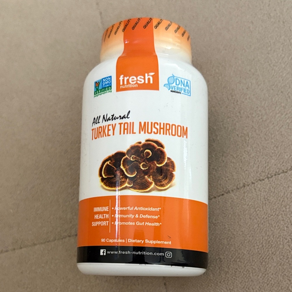 Fresh Nutrition Turkey Tail Mushroom Supplement